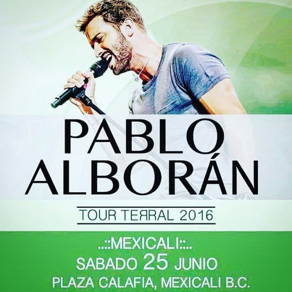 Mañana ÚLTIMO concierto del TourTerral en MEXICALI!!!! Os espero Familia!!
